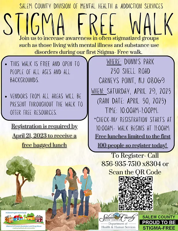 Stigma Free Walk flier